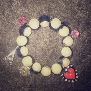Paris charm bracelet